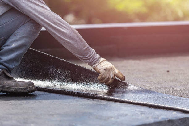 Professional Emergency Waterproofing technician working in Harrison, OH